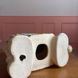 Ceramic elephant plant holder