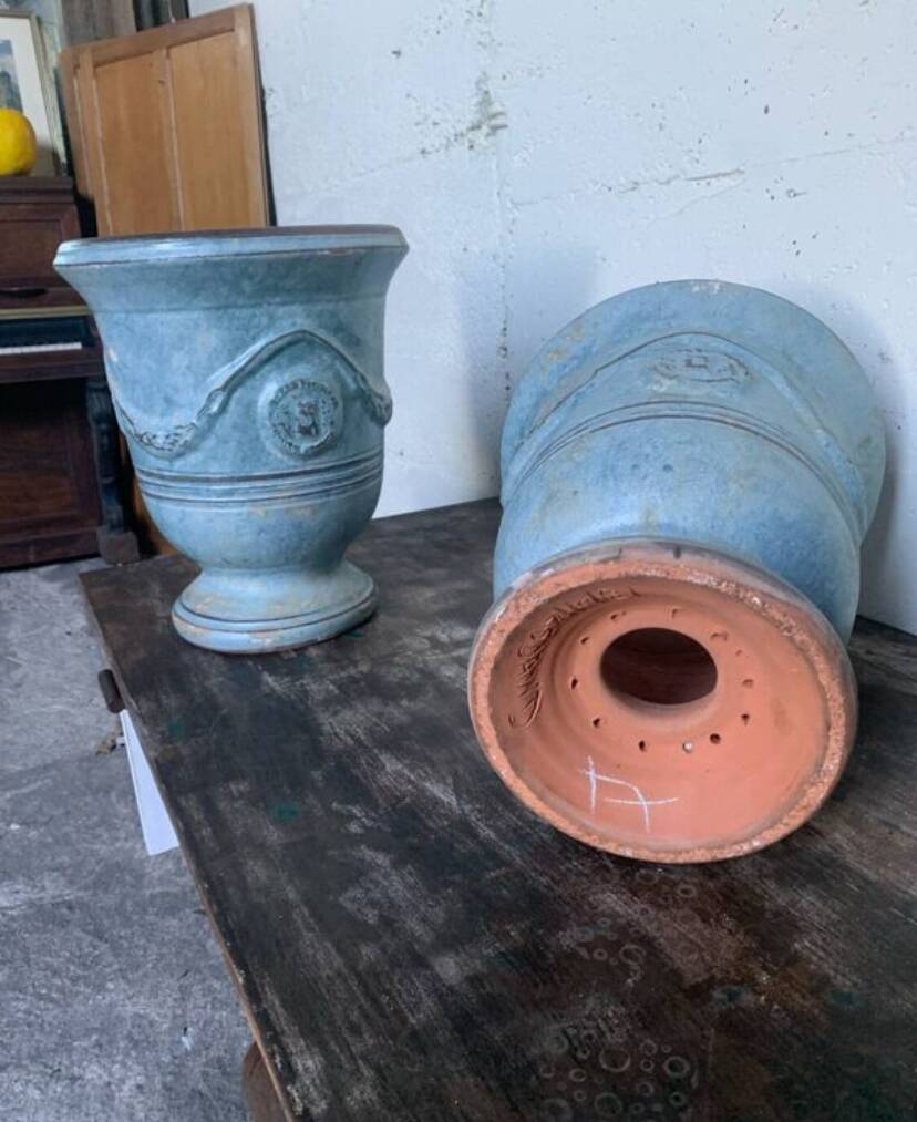 Pair of Anduze garden pots