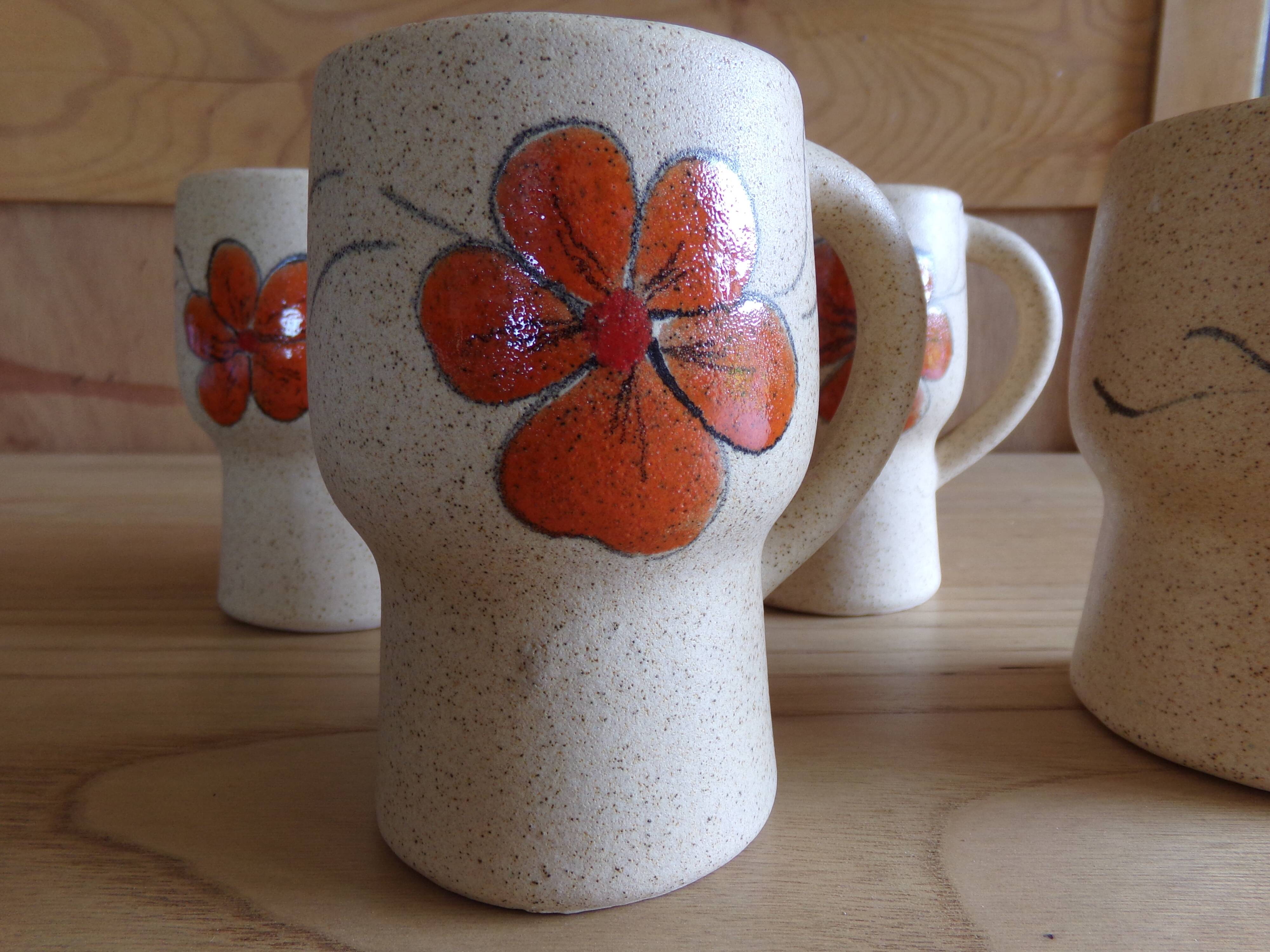 4 mazagrans in sandstones