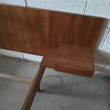 Lit scandinave en teck vintage