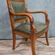 Empire office chair with cherry dolphins circa 1920-1940