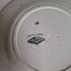 Badonviller art deco platter and 6 dessert plates