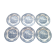 Set of 6 flat plates in Churchill English porcelain