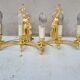 Pair Empire style wall lamps, 1st half XIXTH