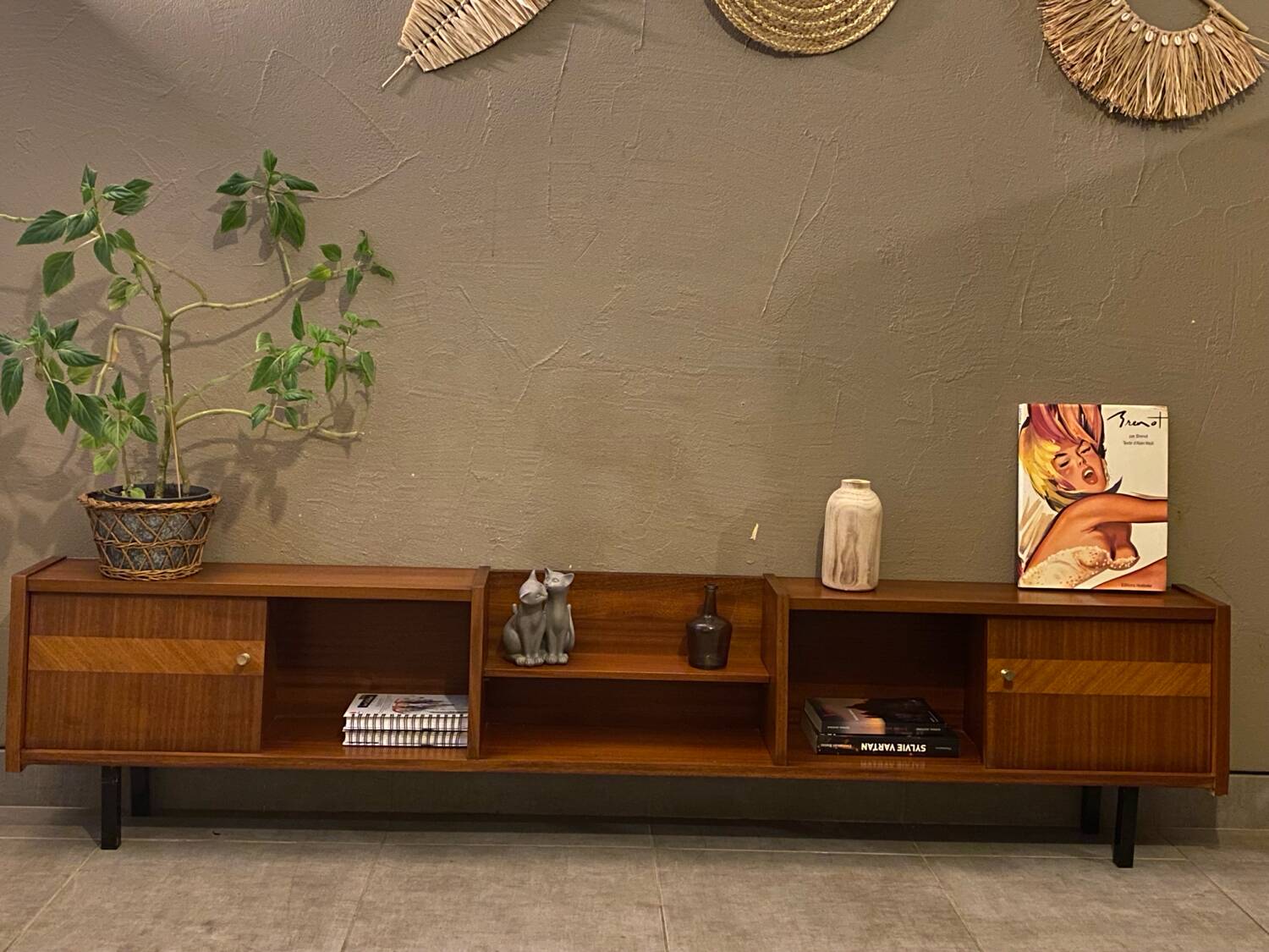 Vintage sideboard from the 60s (shallow)