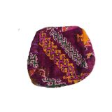 Pouf berbère bohemian fait main 60 X 60 X 25 CM