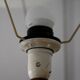 1950s/60s Danish teak turned table lamp