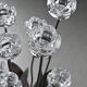 Sculptural floral lamp by Royal Copenhagen, Denmark, circa 1960.