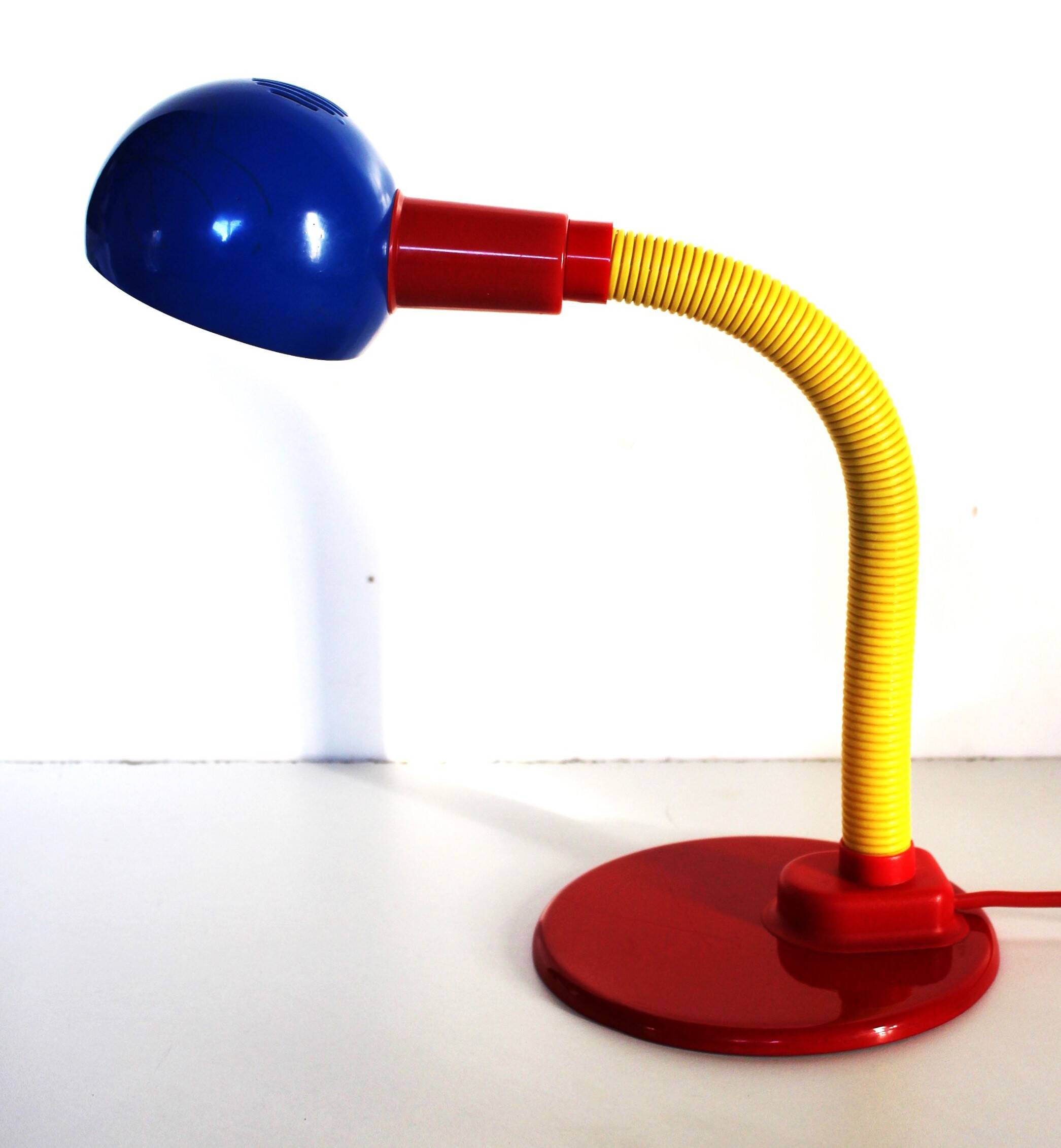 Memphis style desk or bedside lamp