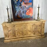 Raw pitch pine sideboard