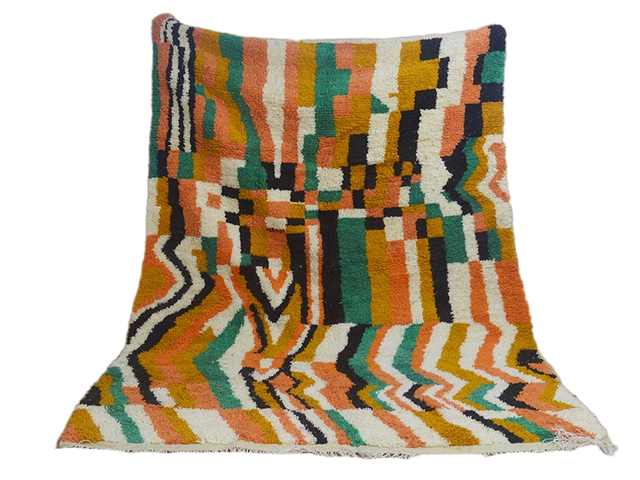 Colorful berber carpet 300 x 200 cm