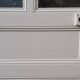 Communication door 1 translucent glass H233.5xL84.5cm old 20th century