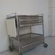 Vintage rolling stainless steel dessert
