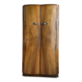 English Art Deco wardrobe