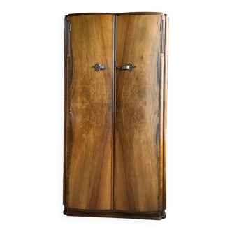 English Art Deco wardrobe