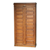 Notary's cabinet PERFECTA in walnut. Restored (circa 1930)