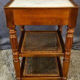 Mahogany serving trolley