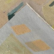 9x12 Kilim Pastel Tones Overisze Anatolian Flatweave Kilim Rug, 270x352 Cm