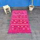 Tapis marocain rose berbère 95x140cm