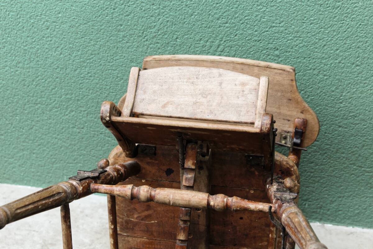 Baby high chair, early 20th century