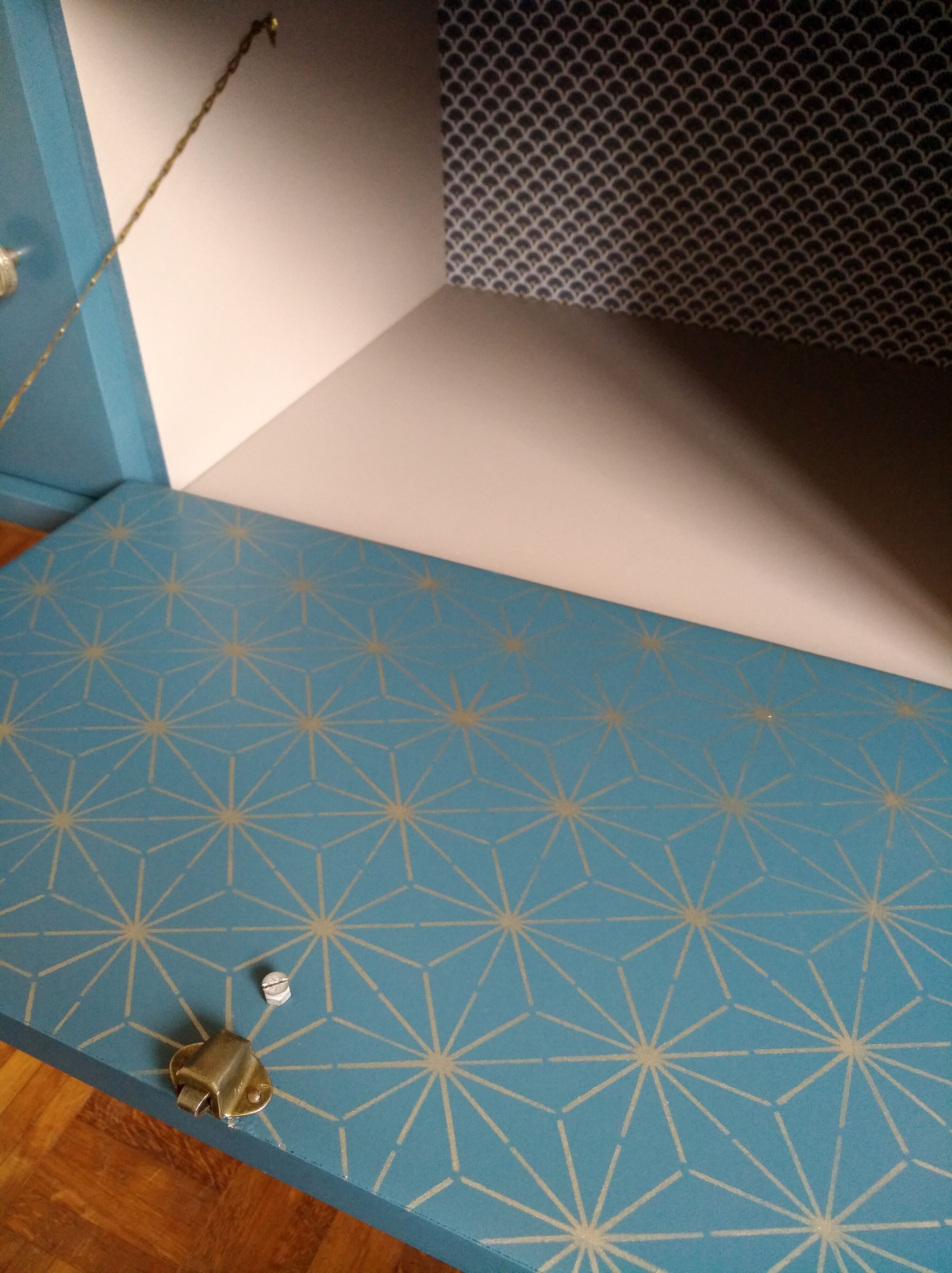 Sideboard 60 years blue duck