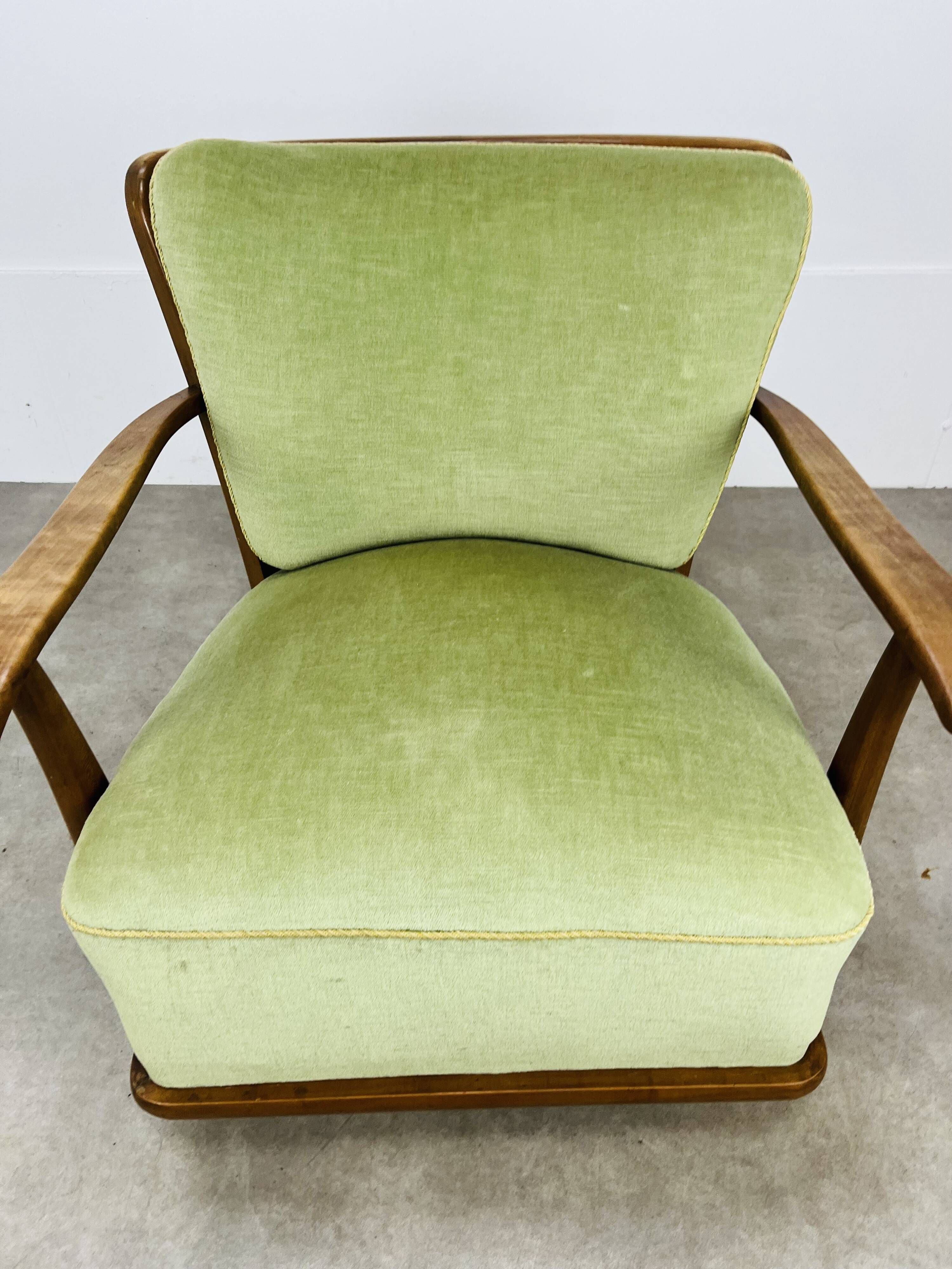 Fritz Hansen armchair 1594 1940s Scandinavian