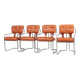 Italian Tucroma chairs by Guido Faleschini for i4 Mariani, 1970