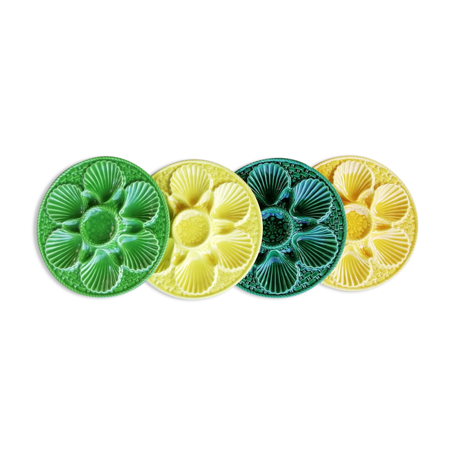 Series of oyster plates