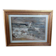 Giuseppe MANFREDI (1934 - 1987) Marina Painting Oil on Canvas 70 X 50