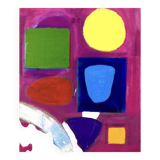 Abstract Pink Painting