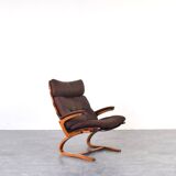 Mid-Century Lounge Chair by Elsa & Nordahl Solheim for Rybo Rykken, 1960s