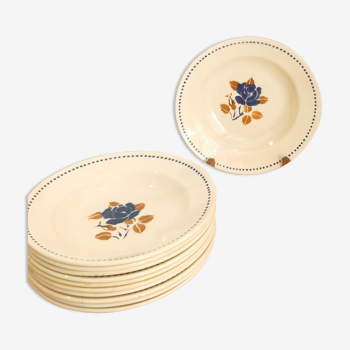 11 assiettes creuses badonvilliers