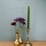 Vintage brass candlestick - candle holder