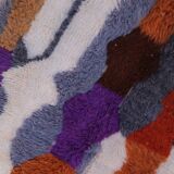 Modern Multicolor Moroccan Berber Rug