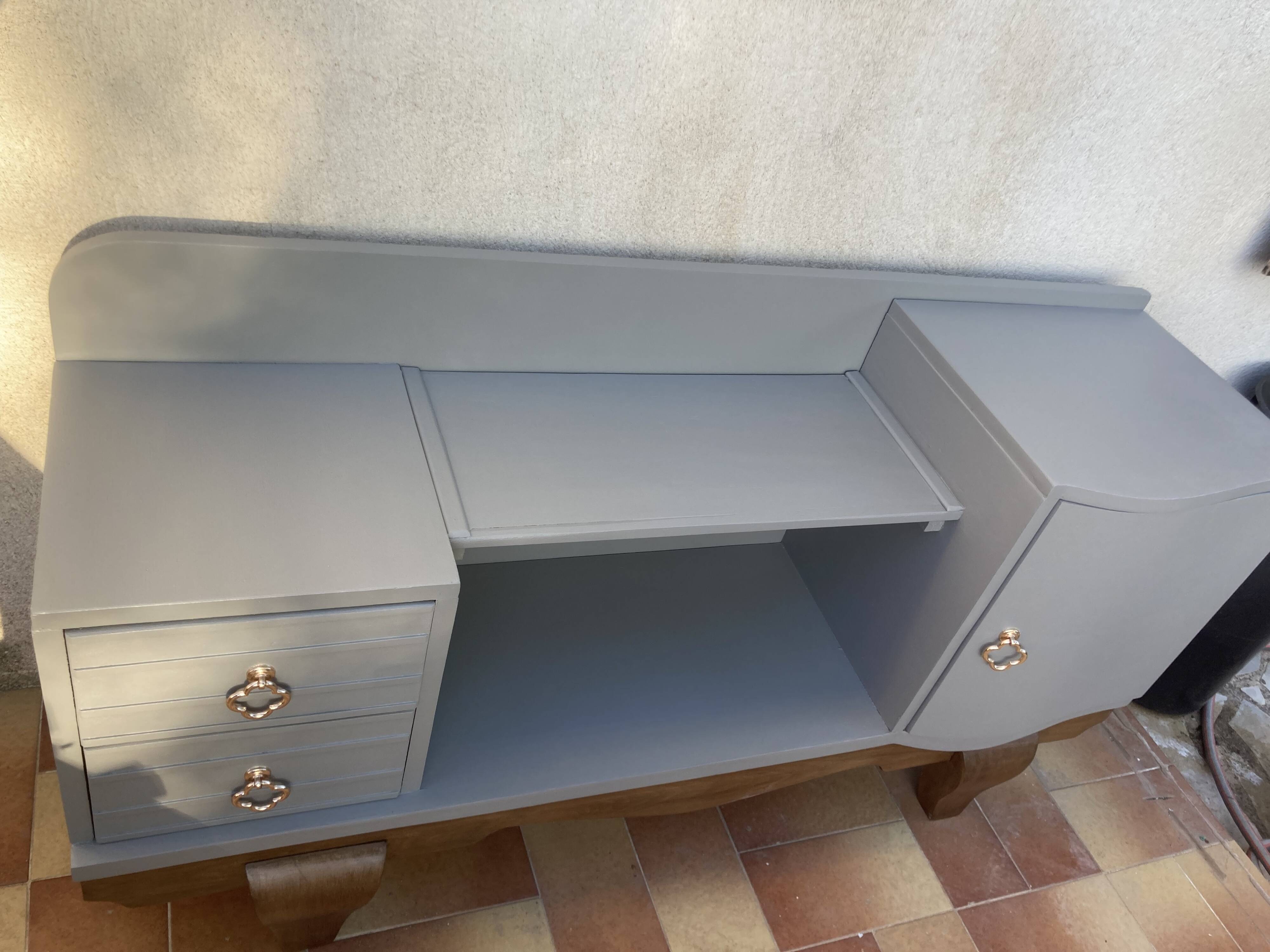 Enfilade vintage restaurée 1960