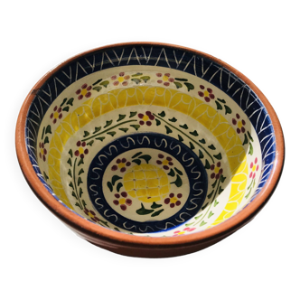 Flowered ceramic bowl or cup Portugal