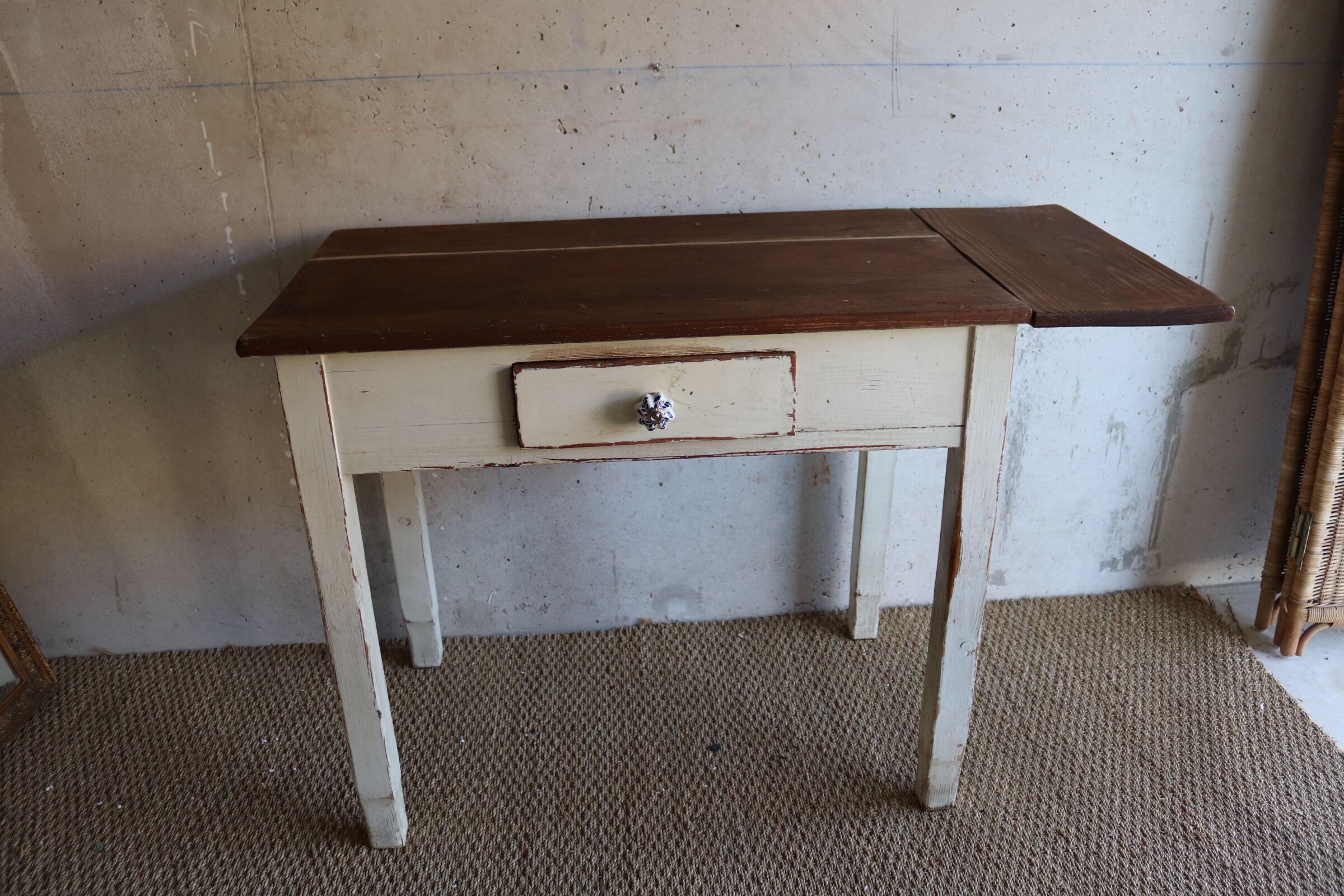 Antique kitchen table