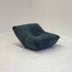 Fauteuils lounge Papillon de Guido Maria Rosati pour Giovannetti en bleu