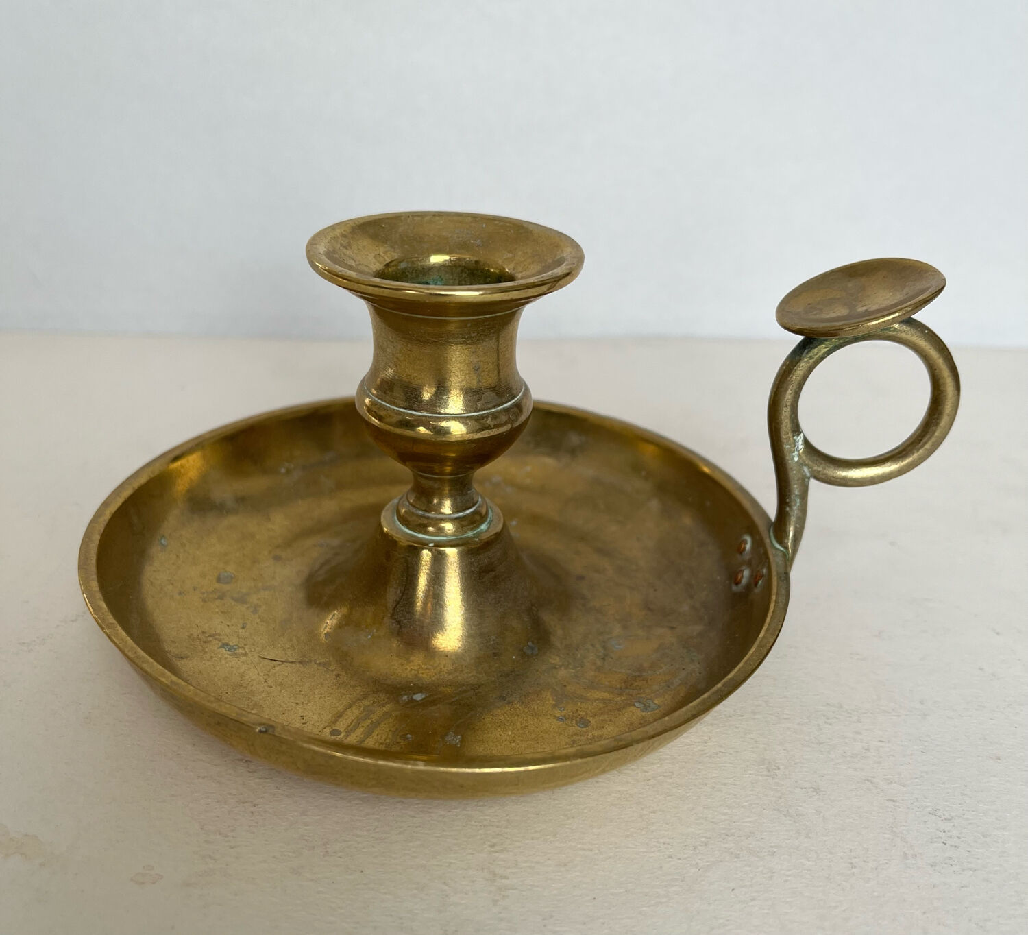 Brass candle holder
