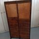 Notary furniture - double curtain binder in oak 2 columns