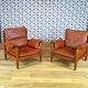 Banquette & fauteuils de style brésilien vintage 1960