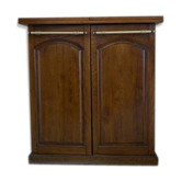 Furniture bar bar solid oak brass handles