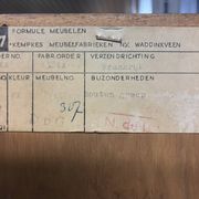 Teak display cabinet Formula Meubelen Kempkes vintage 1960s