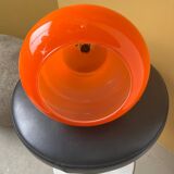Targetti sankey pendant light orange opaline Space age