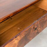 Commode allemande en noyer du XIXe siècle – Entièrement restaurée, vernis à l'ancienne