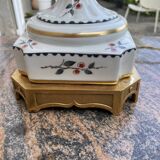 Important Paris porcelain lamp base