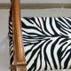 Zebra bench