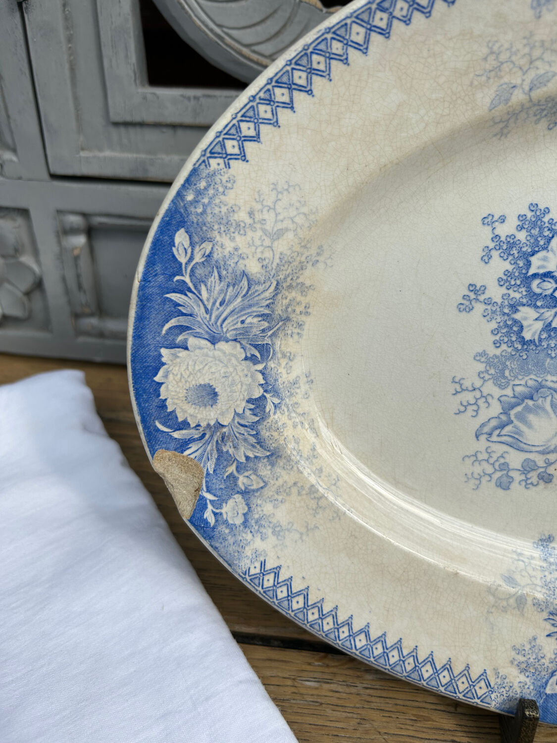 U&C Sarreguemines Vegetable Dish