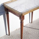Tables gigognes bois et marbre, Louis XVI style