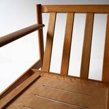 Scandinavian oak armchair